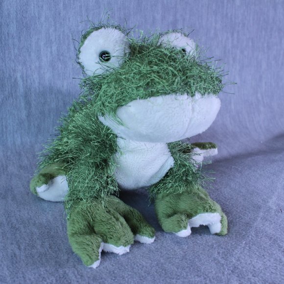 Ganz FROG Sitting 8" Webkinz No Code Green Large Eyes Plush Toy Stuffed - Picture 3 of 5